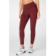 Define PowerHold High-Waisted 7/8 Yoga Legging Rust