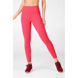 Define PowerHold High-Waisted 7/8 Yoga Legging Lipstick Red