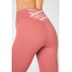 Boost PowerHold High-Waisted 7/8 Yoga Legging Dusty Cedar/Blossom/Pearl Pink