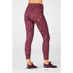 Define PowerHold High-Waisted 7/8 Yoga Legging Black Cherry Adora