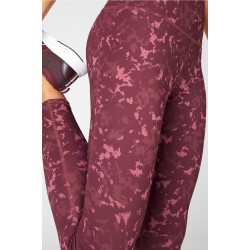 Define PowerHold High-Waisted 7/8 Yoga Legging Black Cherry Adora
