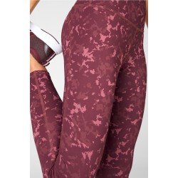 Define PowerHold High-Waisted 7/8 Yoga Legging Black Cherry Adora