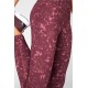 Define PowerHold High-Waisted 7/8 Yoga Legging Black Cherry Adora