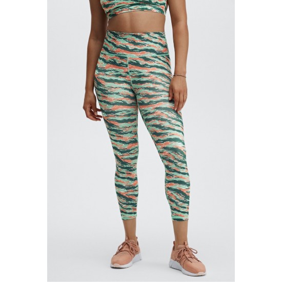 Define PowerHold High-Waisted 7/8 Yoga Legging Tiger Camo