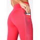 Trinity Motion365 Mid-Rise 7/8 Yoga Legging Lipstick Red