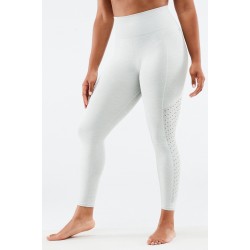 Sync Seamless High-Waisted 7/8 Yoga Legging Light Grey Heather