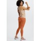 Sync Seamless High-Waisted 7/8 Yoga Legging Burnt Brick