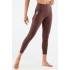 Oasis PureLuxe High-Waisted 7/8 Yoga Legging Saddle Brown