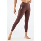 Oasis PureLuxe High-Waisted 7/8 Yoga Legging Saddle Brown