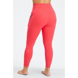 Oasis PureLuxe High-Waisted 7/8 Yoga Legging Strawberry Red