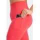 Oasis PureLuxe High-Waisted 7/8 Yoga Legging Strawberry Red