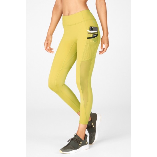 Trinity Motion365 Mid-Rise 7/8 Yoga Legging Agave/Multi