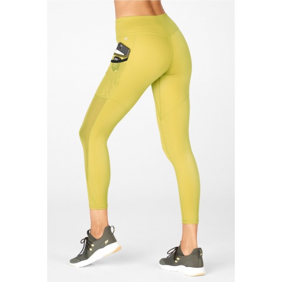 Trinity Motion365 Mid-Rise 7/8 Yoga Legging Agave/Multi