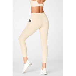 Oasis PureLuxe High-Waisted 7/8 Yoga Legging Cream Puff