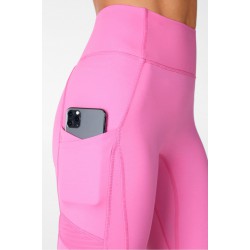 Anywhere High-Waisted Moto 7/8 Pink Surf