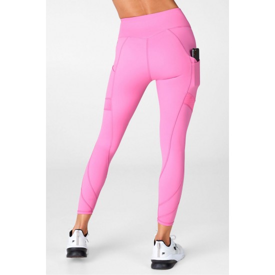 Anywhere High-Waisted Moto 7/8 Pink Surf