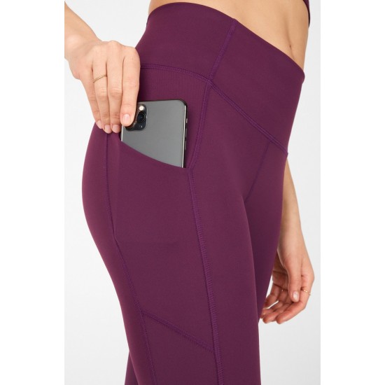 Oasis PureLuxe High-Waisted Yoga Legging Dark Eggplant