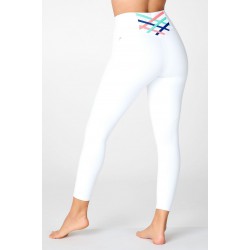 Boost PowerHold High-Waisted 7/8 Yoga Legging White/Multi