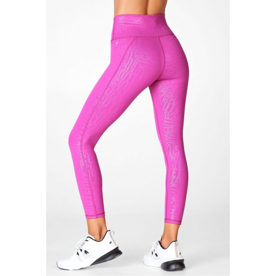 Define PowerHold High-Waisted 7/8 Yoga Legging Kick Butt Fiesta