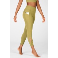 Oasis PureLuxe High-Waisted Twist 7/8 Yoga Legging Thyme