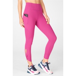 Oasis PureLuxe High-Waisted Twist 7/8 Yoga Legging Very Berry