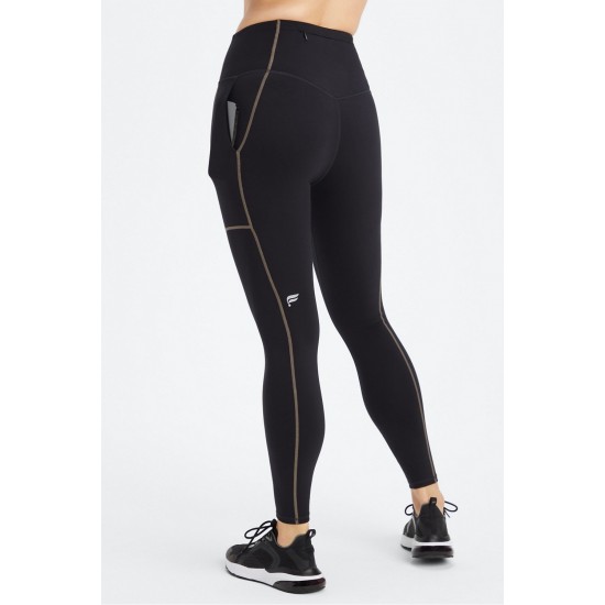 Trinity Motion365 HW Utility Yoga Legging Black/Willow Bark