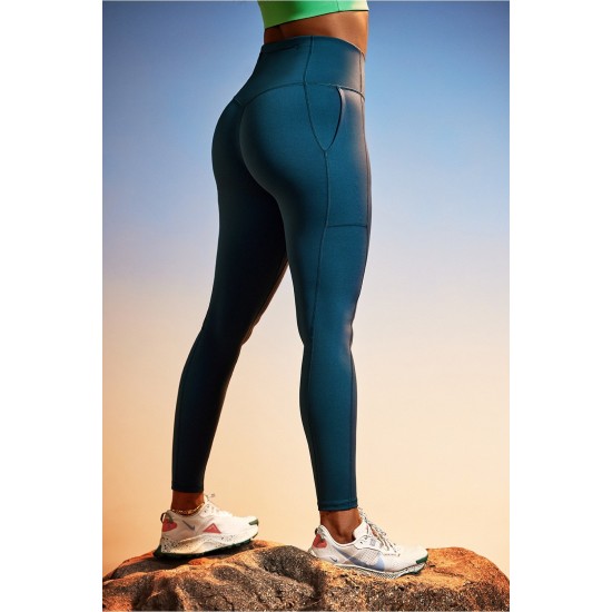 Trinity Motion365 HW Utility Yoga Legging Midnight Teal