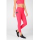 High-Waisted Motion365 Paneled 7/8 Fire Coral