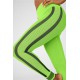 Ultra High-Waisted Seamless Colorblock Yoga Legging Parakeet/Black