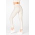 PureLuxe High-Waisted Iridescent 7/8 Yoga Legging Pearlescent Ivory