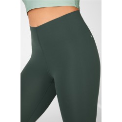 High-Waisted PureLuxe Minimal Yoga Legging Dark Pine