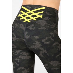 Boost PowerHold High-Waisted 7/8 Yoga Legging Charcoal Camo/Leaf