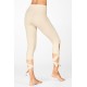 High Waisted PureLuxe Tie Up 7/8 Cream Puff