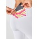 Boost PowerHold High-Waisted 7/8 Yoga Legging White/Plush Pink Multi