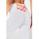 Boost PowerHold High-Waisted 7/8 Yoga Legging White/Plush Pink Multi