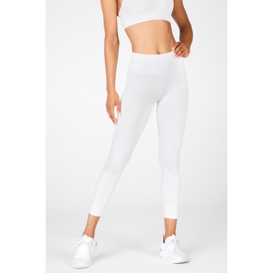 Boost PowerHold High-Waisted 7/8 Yoga Legging White/Plush Pink Multi