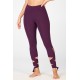 High-Waisted PureLuxe Tie-Up 7/8 Plum Perfect