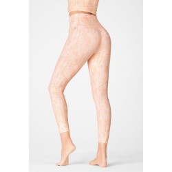 PureLuxe Ultra High-Waisted 7/8 Yoga Legging Shibori Stripe