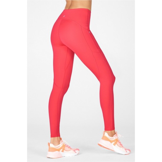 High-Waisted Motion365 Yoga Legging Teaberry