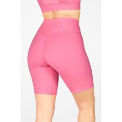 Anywhere High-Waisted Yoga Short 9" Pink Rouge