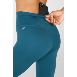 Anywhere High-Waisted Capri Midnight Teal