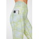 Motion365 High-Waisted 7/8 Yoga Legging Grey Pin Dot Camo