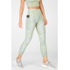 Motion365 High-Waisted 7/8 Yoga Legging Grey Pin Dot Camo