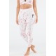 Oasis PureLuxe High-Waisted 7/8 Yoga Legging Red Smokey Marble