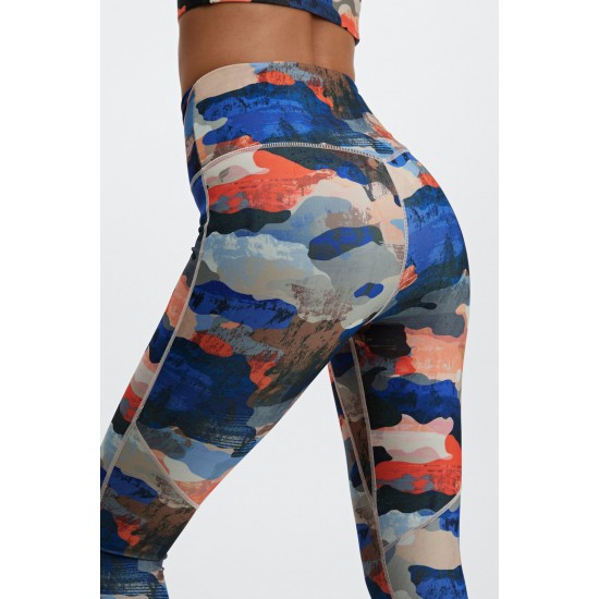 Anywhere High-Waisted 7/8 Yoga Legging Zion