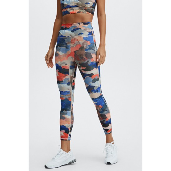 Anywhere High-Waisted 7/8 Yoga Legging Zion