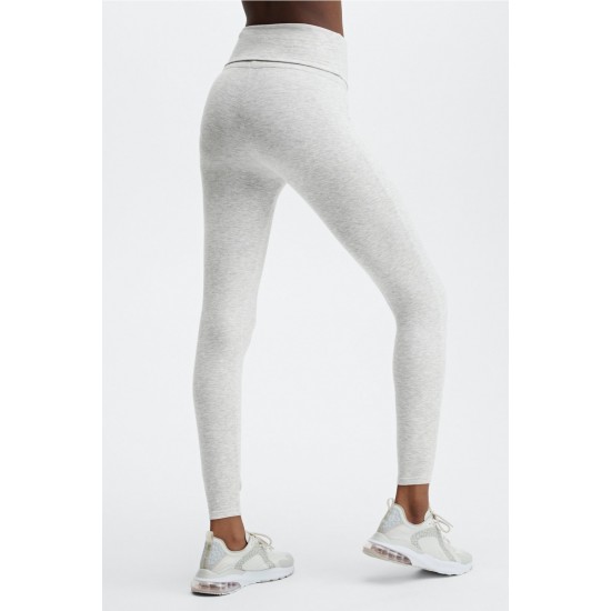 Luxe Drawstring Yoga Legging Iron