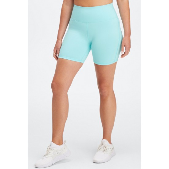 Boost PowerHold High-Waisted 6 Yoga Short Crystal Wave/Multi