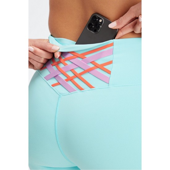 Boost PowerHold High-Waisted 6 Yoga Short Crystal Wave/Multi