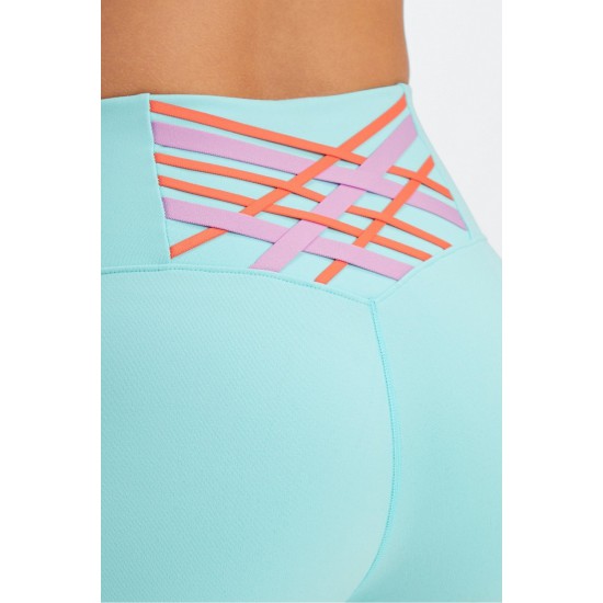 Boost PowerHold High-Waisted 6 Yoga Short Crystal Wave/Multi